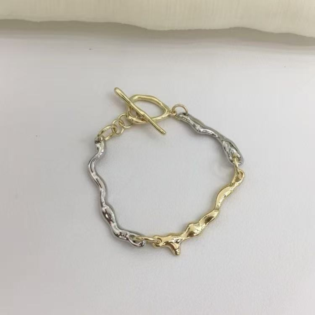 Pulsera bicolor