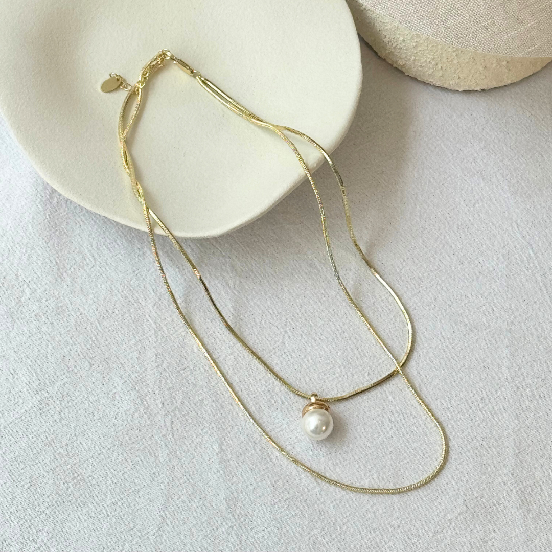 Collar Dúo Perla