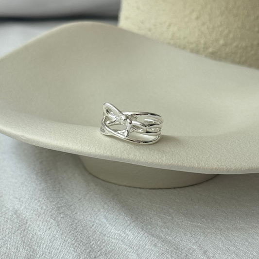 Anillo Lazo de Plata