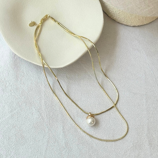 Collar Dúo Perla