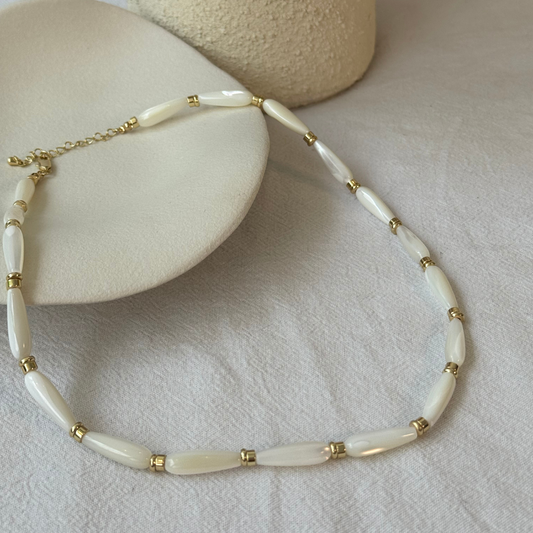 Collar Nacarado Vintage